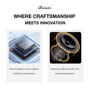 Beisite B-99 88key Step by Step berat <span class=keywords><strong>Piano</strong></span> standar Digital 10 lapisan Sampling dinamis <span class=keywords><strong>Piano</strong></span> elektronik profesi <span class=keywords><strong>Piano</strong></span> Digital - Product Image 4