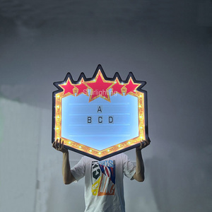 OEM Custom grandi dimensioni stelle LED lettere bordo bottiglia presentatore glorificatore servizio <span class=keywords><strong>VIP</strong></span> tendone segno scatola luminosa per bar discoteca - Product Image 5