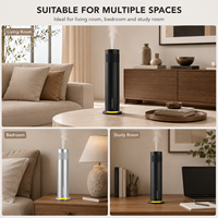 Diffuseur d'huiles essentielles portable rechargeable de luxe, diffuseur d'arômes électrique sans eau pour la maison et l'hôtel