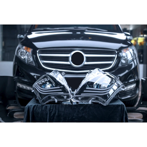 Accessoires de voiture Kit de carrosserie de capot de pare-chocs avant et arrière pour 2016-on W447 <span class=keywords><strong>Mercedes</strong></span> Benz V-Class Parts Vito Veracruz Metris Viano - Product Image 4