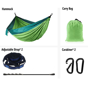 Hamaca de Camping Plegable y Ligera, de Nailon, para Exteriores, con Bolsa de Transporte Portátil, para Playa, <span class=keywords><strong>Jardín</strong></span>, Picnic - Product Image 2