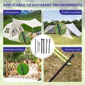 Piquets et chevilles en acier pour la <span class=keywords><strong>construction</strong></span> <span class=keywords><strong>de</strong></span> stabilisation des routes Clous au sol à tige lisse et <span class=keywords><strong>base</strong></span> stabilisée en ciment - Product Image 4