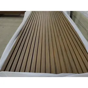 Wpc Wall Cladding Co-extrusion Fireproof Wall Wpc Panels Cladding Decking For Hotel Decoration