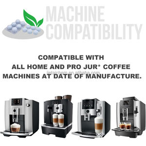 Tabletas de limpieza para máquinas de café 3,4g/tableta, compatibles con limpiador de cafeteras Jur * - Product Image 4
