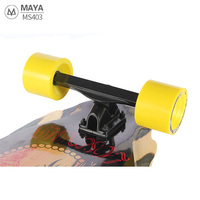 Skateboard Longboard complet en bois d'érable de 37 pouces, planche à roulettes longue pour la danse, bon marché