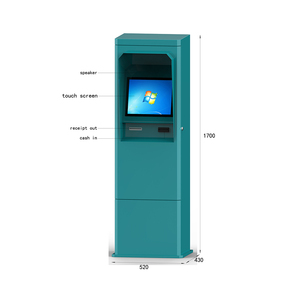 Không có thẻ tự phục vụ chấp nhận tiền mặt thanh toán Máy tất cả trong một thiết bị đầu cuối tự dịch vụ POS <span class=keywords><strong>kiosk</strong></span> - Product Image 2