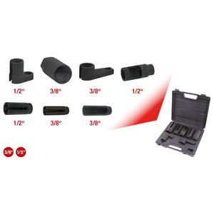 KS TOOLS-150,2100 Juego de tomas de sensor 3/8 ''+ 1/2'' (7 piezas)-ESCAPE EAN 4042146211045 - Product Image 1