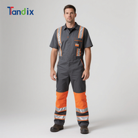 Combinaison de travail haute visibilité ignifuge pour charbon, pétrole, gaz, chimie, atelier, soudage, ingénieur, mineur – Vêtement de travail haute visibilité