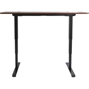 Base de mesa eléctrica ajustable de 3 etapas Alera de 25 a 50-3/4 pulgadas, color negro, con controles de memoria para escritorios de computadora - Product Image 1