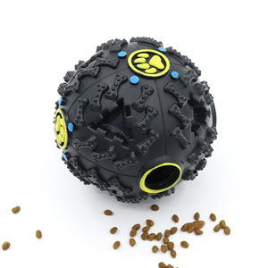Juguete Interactivo para Perros, Pelota de Goma Ecológica para Masticar y Ladrar, Dispensador de Comida para Mascotas, Tamaños Grandes y Pequeños - Product Image 5