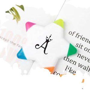 Marcadores de Estrella Personalizados con Puntas de Pincel, 5 Colores Suaves para Diario Creativo y Marcado con Acuarelas No Tóxicas - Product Image 3