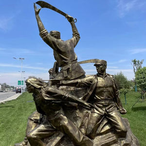 Özel antik çin bronz bahçe heykelleri açık pirinç heykel özel bronz antifinish bitirmek - Product Image 6