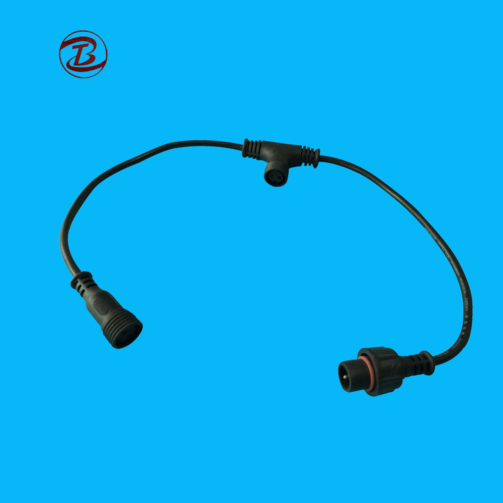 Fil splitter 1-6 voies électrique de cloison étanche ip67 connecteur étanche