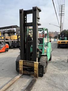 Mitsubishi FD30 3 Ton Diesel <b>Forklift</b>, Mitsubishi Internal Combustion Counterbalance <b>Forklift</b> For Factory Cargo Handling - Product Image 1