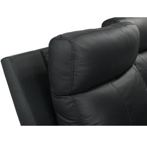 Sofá Seccional de Cuero Reclinable Eléctrico, Estilo Cine, con Portavasos, Cómodo y Relajante, para Sala de Estar - Product Image 5