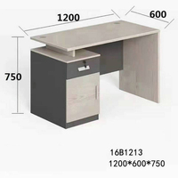 Mobilier de bureau professionnel mélamine MDF bureau de direction meubles personnalisables bureau d'ordinateur commercial bureau de travail maten