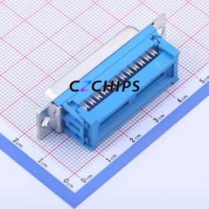X0725FT7BL1 D-Sub/VGA Connector Connector ( Connector Type: Standard D-Sub )( Gender: Female )( Total Number of PINs: 25P ) - Product Image 2