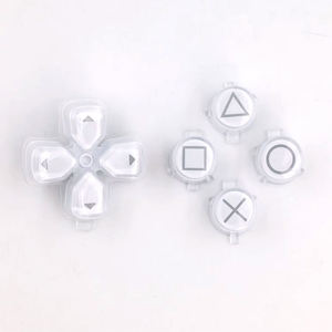 Boutons ABXY multicolores de remplacement en gelée pour console <span class=keywords><strong>PS5</strong></span>, boutons ABXY en cristal pour réparation, joysticks, accessoires de jeu - Product Image 5