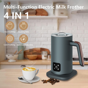 Elektrische Milch schäumer, neu 4 in 1 Milchschaum krug Schaum heizung Heiße Milch schaum maschine - Product Image 3