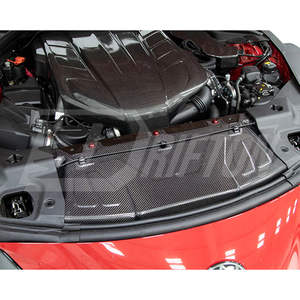 Panneau de refroidissement en fibre de carbone préimprégnée Supra pour Toyota Supra MK5 MKV A90 A91 (compartiment moteur) - En stock entrepôt - Product Image 3