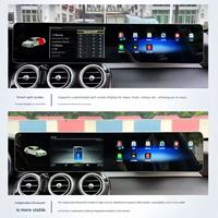 Radio de Coche Portátil RoadNavi Android para Mercedes Benz Clase C GLC W205 X253 2015-2019 GPS DSP CarPlay Pantalla Dividida para el Tablero