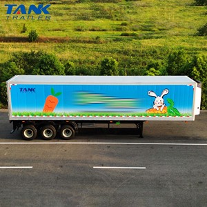 Camion à chaîne du froid, remorque frigorifique de haute qualité, remorque frigorifique à <span class=keywords><strong>3</strong></span> essieux, semi-remorque frigorifique - Product Image 6