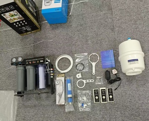 Système de filtration d'eau à osmose inverse à 6 étages, autonettoyant, en acier inoxydable, <span class=keywords><strong>300</strong></span> <span class=keywords><strong>GPD</strong></span>, pour camping-car, hôtel, voiture et usage extérieur - Product Image 2