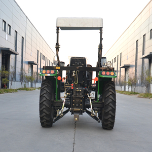 Tracteur agricole Huabo 55HP 4WD 554 avec remorque basculante à freinage pneumatique, ensemble complet de machines agricoles - Product Image 6