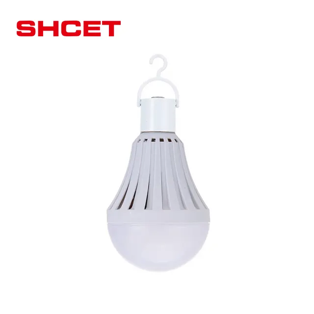 Indoor Home Outdoor Camping New led emergency bulb household light SMD 5W 7W 9W 12W E27 rechargeable led emergency light bulb