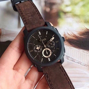 <span class=keywords><strong>Reloj</strong></span> Cronógrafo de Lujo para <span class=keywords><strong>Hombre</strong></span> <span class=keywords><strong>Fossil</strong></span> FS4656, Movimiento de Cuarzo Japonés, Resistente al Agua 50M, Correa de Cuero y Acero Inoxidable, Venta al Por Mayor - Product Image 2