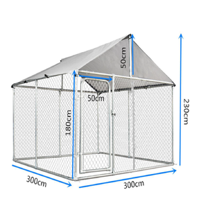 คอกสุนัขแบบโซ่ผูกพร้อมหลังคา - Product Image 6