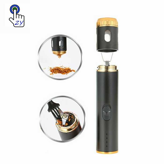 automatic tobacco grinder Mamba Electric Spice Grinders. Easy to Load One-Handed Use 1g USB Rechargeable Mill Most Powerful Automatic Herb Grinder