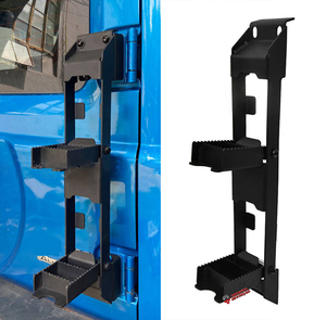 JB74 Échelle de porte arrière de voiture pour <span class=keywords><strong>Suzuki</strong></span> Jimny 2019-2021 JB64 Offroad Suv <span class=keywords><strong>Van</strong></span> Tail Gate Portable Échelle d'escalade pliante - Product Image 1