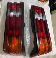 Pour Mercedes-Benz W126 300SEL OE A1268200864 Feu arrière LED cristal neuf avec lentille rouge 24V et clignotant