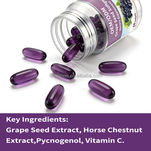 อาหารเสริมน้ำมันเมล็ดองุ่นแบบซอฟต์เจล OEM/ODM เหมาะสำหรับผู้ที่นั่งอยู่เป็นเวลานาน - Product Image 4