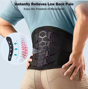 Cintura di Supporto Lombare Ergonomica <span class=keywords><strong>per</strong></span> Uomini e Donne con Cuscinetto Lombare, Supporto <span class=keywords><strong>per</strong></span> Schiena e Protezione <span class=keywords><strong>per</strong></span> Alleviare il Dolore - Product Image 3