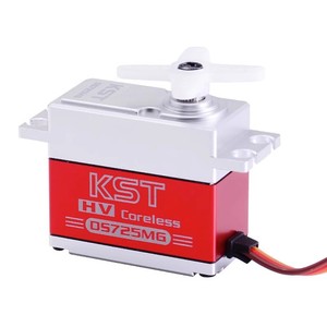 Servomoteur métallique sans noyau haute tension KST DS725MG pour hélicoptère RC, couple de 18 kg - Product Image 1