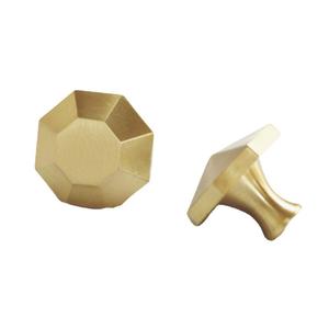 Octagonal <b>Copper</b> Handle For Drawer Furniture Minimalist Design Durable - Product Image 2