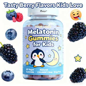 Gummies à la <span class=keywords><strong>mélatonine</strong></span> bio personnalisables OEM/ODM pour enfants, 1 <span class=keywords><strong>mg</strong></span> de <span class=keywords><strong>mélatonine</strong></span>, gummies pour le sommeil pour enfants de <span class=keywords><strong>3</strong></span> ans et plus, relaxation et soutien du sommeil - Product Image 6