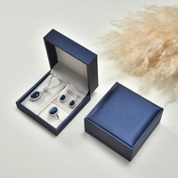 Boîte de rangement de bijoux en cuir PU avec logo personnalisé en gros étui à bijoux multifonction portable pour collier bague boucle d'oreille