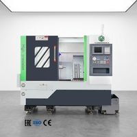 Tour à lit inclinable NC multifonctionnel automatique de haute précision officiel CK46B
