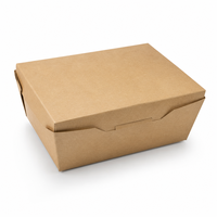 Contenitori da Asporto in Carta Kraft Personalizzati, Scatole Monouso per Sandwich
