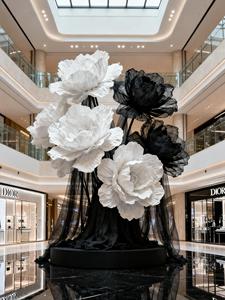 Flores Gigantes de Alta Gama para Decoración de Tiendas de Bodas, Amapolas Artificiales de <span class=keywords><strong>Seda</strong></span>, Accesorios de Fotografía, Exhibición de Ventanas - Product Image 5
