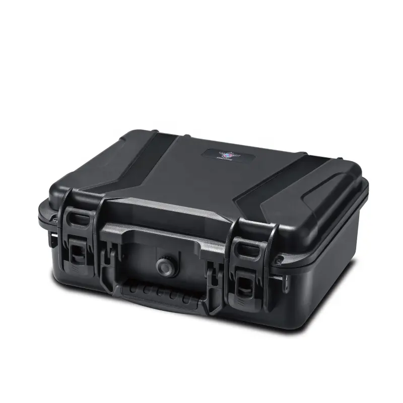 4 Gun & 10 Magazine Wasserdichter Hard Gun Case 385XB Hochleistungs-Werkzeug aufbewahrung sbox mit Custom Foam