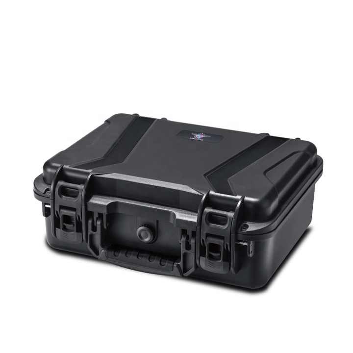 4 Gun & 10 Magazine Waterproof Hard Gun Case 385XB Heavy Duty Tool Storage Box with Custom Foam