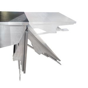 Mesa de <span class=keywords><strong>Consulta</strong></span> <span class=keywords><strong>Veterinaria</strong></span> Plegable y Conveniente, Mesa de Examen para Mascotas que No Toca la Pared, Acceso Conveniente para Hospitales Veterinarios - Product Image 1