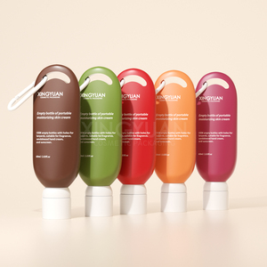 XINGYUAN Porte-clés avec flacons <span class=keywords><strong>de</strong></span> crème solaire suspendus 60 ml, tubes souples vides pour crème pour les mains, <span class=keywords><strong>lotion</strong></span>, emballage cosmétique - Product Image 2