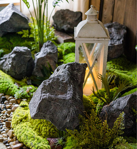 Roches artificielles en mousse de texture irrégulière, aspect réaliste, pour la <span class=keywords><strong>décoration</strong></span> de <span class=keywords><strong>jardin</strong></span> en <span class=keywords><strong>pierre</strong></span> - Product Image 6