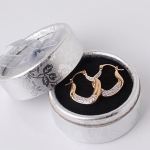 Eleganti Orecchini Pendenti Geometrici per Donne, Gioielli Minimalisti Scintillanti alla Moda - Product Image 4
