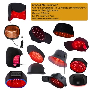 Gorro de Terapia de Luz Roja e Infrarroja LED de 660nm y 850nm, con 108 LED para Alivio del Dolor, Gran Venta - Product Image 4